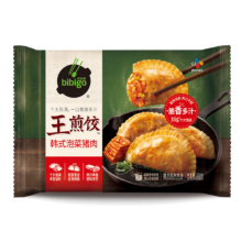 PLUS会员，需首购：必品阁 王煎饺 韩式泡菜猪肉味 210g 6只装 *5件