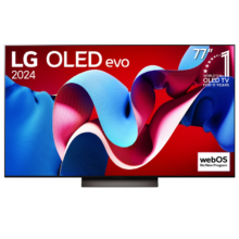 预售、PLUS会员：LG 77英寸 OLED77C4PCA 4K超高清全面屏专业智能游戏电视 (77C3升级款）