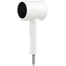 美的（Midea）电吹风 负离子吹风机 家用大功率吹风筒 便携恒温护发低噪 学生宿舍送礼实用推荐母亲节礼物 珍珠白 普通装 5000万负离子