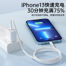 TAFIQ 塔菲克 苹果13promax数据线20W快充正品iphone14加长12原装11闪充
