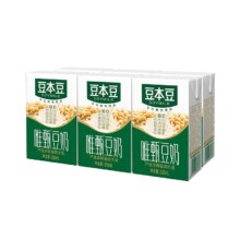 9日10点开始、限5000件、聚划算百亿补贴：豆本豆 唯甄原味豆奶植物蛋白饮料250ml*6盒