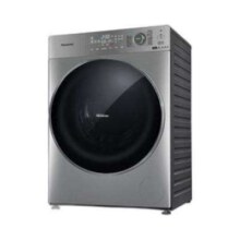 618预售、PLUS会员：Panasonic 松下 臻薄系列 XQG100-ND139 洗烘一体机 10kg 拉丝银