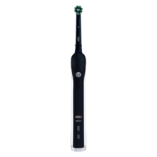 Oral-B 欧乐B电动牙刷p4000 充电式智能牙刷3D声波旋转软毛小圆头送男友送女友礼物情侣牙刷 内含2刷头 P4000宝酷黑 3D智能电动牙刷