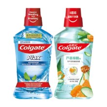 88VIP：Colgate 高露洁 清新盐爽漱口水 500ml*2瓶