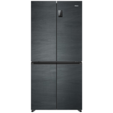 海尔（Haier）冰箱478升十字门四开门双对开门家用家电一级能效双变频双循环超薄嵌入风冷无霜超大容量智能WiFi 478L+阻氧干湿分储+黑金净化除菌+银河抗菌面板