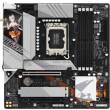 31日20点：GIGABYTE 技嘉 B760雕妹主板DDR5 AORUS ELITE AX-P CPU14700KF 14600KF 13600KF Intel LGA 1700