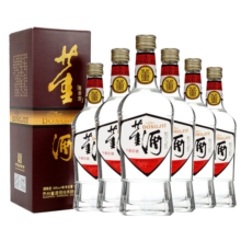董酒 复刻系列 白标 董香型白酒 54度 500ml*6整箱装