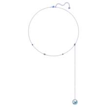 施华洛世奇（SWAROVSKI）【母亲节礼物】 施华洛世奇  POP SWAN 项链女 母亲节礼物女  5457764