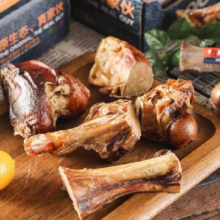 AIDODO 爱多多 狗零食磨牙骨头 风干牛肋骨