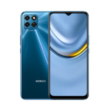 plus会员：荣耀畅玩20   6GB+128GB 极光蓝 双卡双待 全网通5G手机