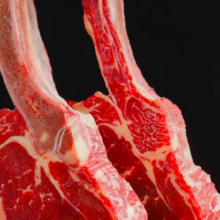 淳鲜四季 草饲原切短柄小战斧牛排1.2kg 烧烤轻食眼肉