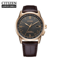 西铁城（CITIZEN）手表男日韩表Eco-Drive光动能皮带商务情人节礼物CB0158-10H