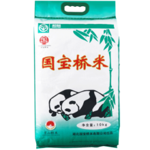 国宝桥米 京山桥米10kg 长粒大米（绿色食品 中国地理标志）（当季新米）