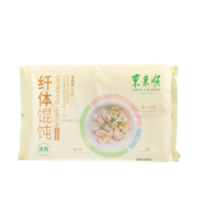 再降价、plus会员、概率券：东来顺 牛肉香菇/羊肉大葱 馄饨258g(约33只)