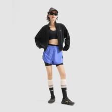 LI-NING 李宁 外套女士2024款春季健身夹克立领卫衣户外薄款外衣运动服