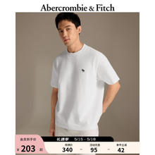 Abercrombie & Fitch 美式小麋鹿短袖重磅T恤 355506-1