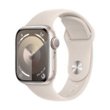 PLUS会员：Apple/苹果 Watch Series 9 智能手表GPS款41毫米 多种配色