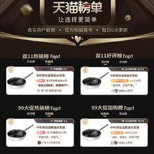 DUMIK 中科有钛金陶瓷无涂层不粘锅家用炒菜锅电磁炉燃气灶专用钛锅平底