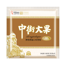PLUS会员：中街 大果 醇香麻酱味雪糕 85克*8支*4件
