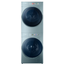 618预售、PLUS会员：Midea 美的 元气轻氧 MG100LAIR+MH100IAIR3 洗烘套装