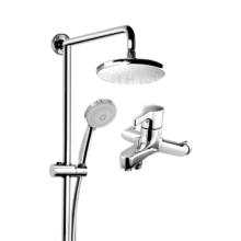 PLUS会员：KOHLER 科勒 齐乐系列 K-R75517T-4-CP 三出水淋浴花洒