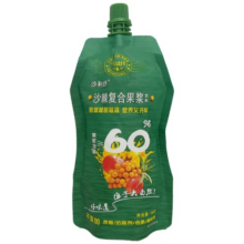 沙利舒沙棘复合果浆内蒙古鲜果鲜榨沙棘原浆生榨果汁饮料小袋分装