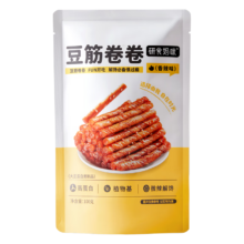 plus会员、需首购:十月结晶 研食妈咪豆筋卷 250g