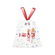 100只 龙年印花抽绳垃圾袋加厚大卷