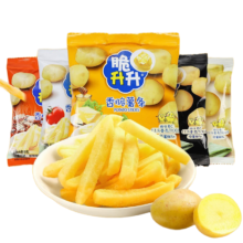 plus:脆升升 香脆薯条约200g(20g*10袋 海盐柠檬 多款任选