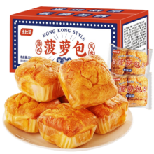 比比赞 港式菠萝包【黄油味】600g