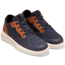 colehaan/歌涵 男鞋休闲鞋 春季新款舒适透气休闲缓震运动鞋男C36930 深蓝/棕色-C36930 41