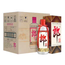 郎酒 郎牌郎酒 酱香型白酒 53度 500ml*6瓶 整箱装