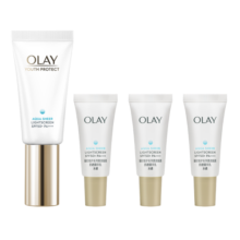 玉兰油（OLAY）小白伞水感透白隔离高倍清透女士护肤品防晒霜乳30mlSPF50+PA++++