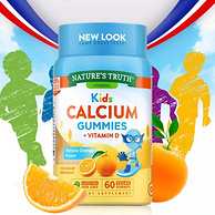 Nature's Truth 自然之珍 儿童维生素D3+钙软糖 60粒*2件