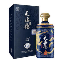 88VIP会员：天佑德 青稞酒52度国之德G6/500ml清香型白酒纯粮酒聚会过节送礼 1件装