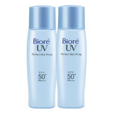 PLUS会员:碧柔 倍护水活防晒 SPF50+ 轻透倍护乳液40ml*2
