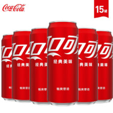 PLUS会员，京东百亿补贴：（Coca-Cola）可口可乐 330mL 15罐