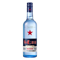 红星 二锅头酒 绵柔8纯粮 蓝瓶 43%vol 500ml清香型白酒