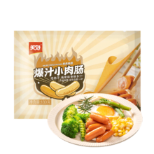 需首单、PLUS会员：美好 香肠 爆汁小肉肠180g 1袋