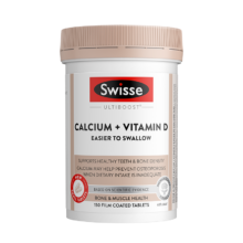 Plus会员：Swisse斯维诗 钙+维生素D迷你片150片/瓶 柠檬酸钙好吸收 小粒易服强健骨骼 中老年成人孕妇 澳洲进口*6件