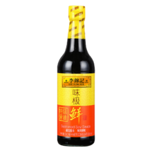 李锦记 味极鲜特级酱油500ml  0添加防腐剂   双酿提鲜 拌焖炖炒鲜生抽