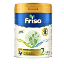 plus：Friso 美素佳儿 荷兰升级白金版2段 (6-10个月)HMO婴儿奶粉400g/罐
