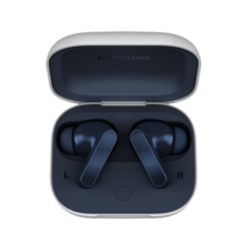 摩托罗拉（Motorola）moto buds 真无线入耳式蓝牙耳机 AI动态主动降噪 音乐耳机 蓝牙5.3 星夜蓝