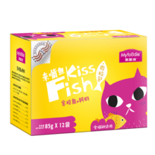 麦富迪 猫零食 猫咪湿粮肉粒包 金枪鱼+钙奶85g*12