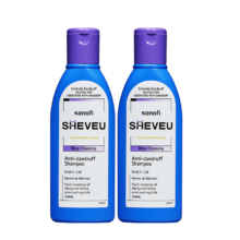 新优惠方式，plus：SHEVEU赛逸 进口二硫化硒控油去屑止痒洗发水露 200ml*2