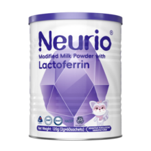 纽瑞优neurio乳铁蛋白调制乳粉免疫版120g 高纯乳铁免疫球蛋白 乳清蛋白益生元维C牛磺酸 宝宝成人适用