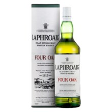 Plus会员:拉弗格（Laphroaig）四桶 苏格兰单一麦芽威士忌 1000mL 礼盒装 进口洋酒 艾雷岛