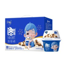 88VIP：纯甄 榛子巧克力酸奶162g*6杯