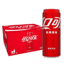 再补货、6日20点、京东百亿补贴：可口可乐（Coca-Cola）汽水碳酸饮料 330ml*20罐  整箱装 含糖可乐