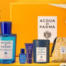 PLUS会员、需凑单：ACQUA DI PARMA 帕尔玛之水 蓝色地中海淡香水阿玛菲 100ml +赠香橙礼盒+身体乳+香水小样+